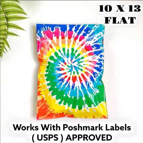 25 10X13 Hippie Flashback Bundle Poly Mailers FIRM - Picture 6 of 7